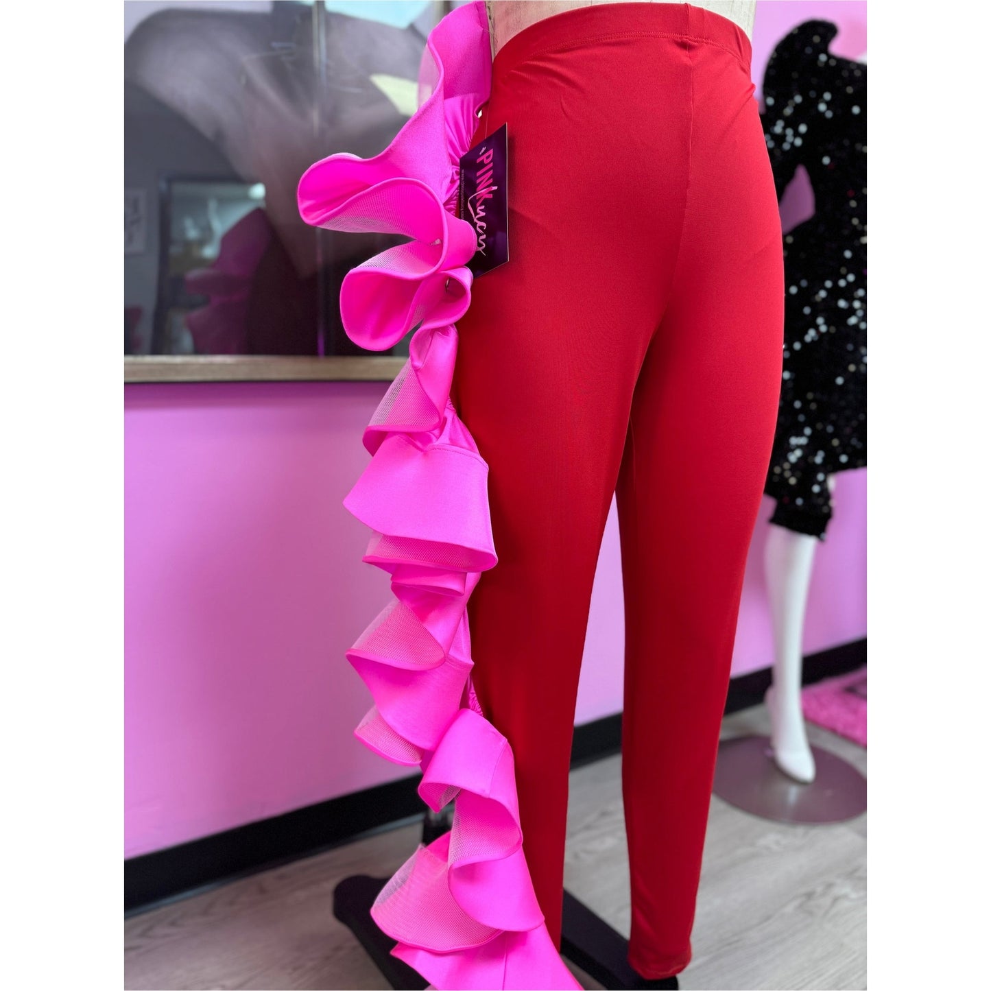 Stop and Stare - Red and Pink / SAMPLE
