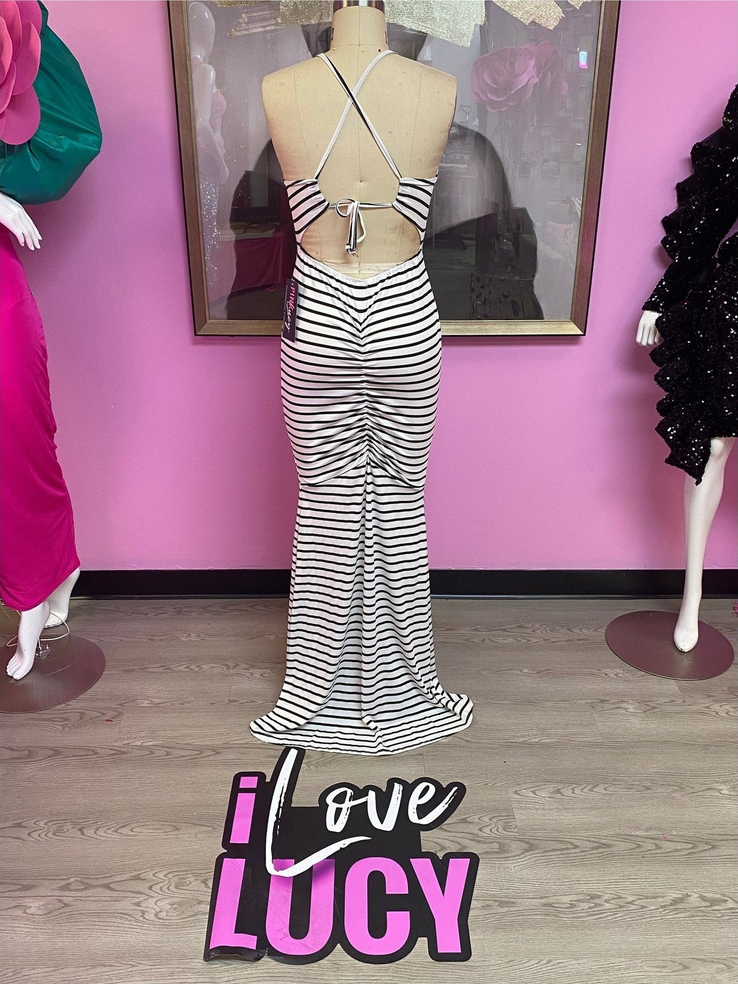 Black and White Sundress / Sample