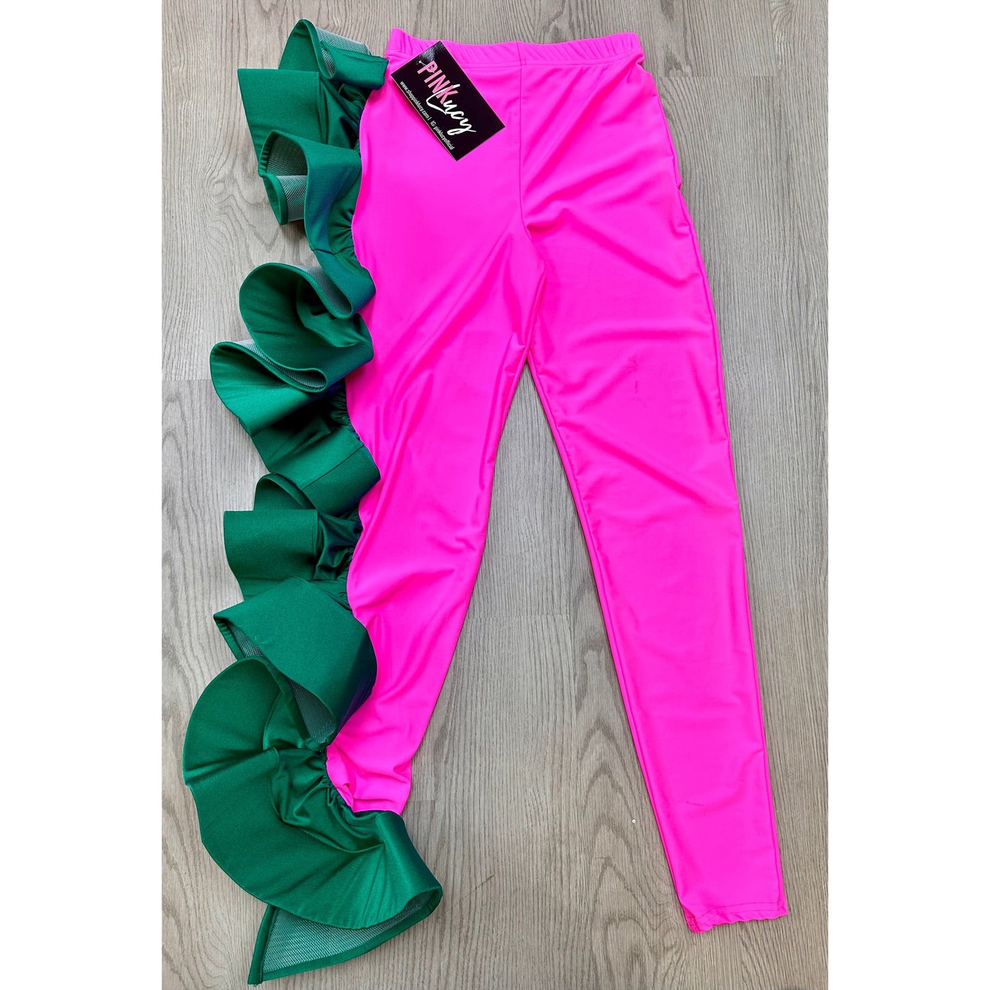 Stop and Stare- Neon Pink and Green / SAMPLE