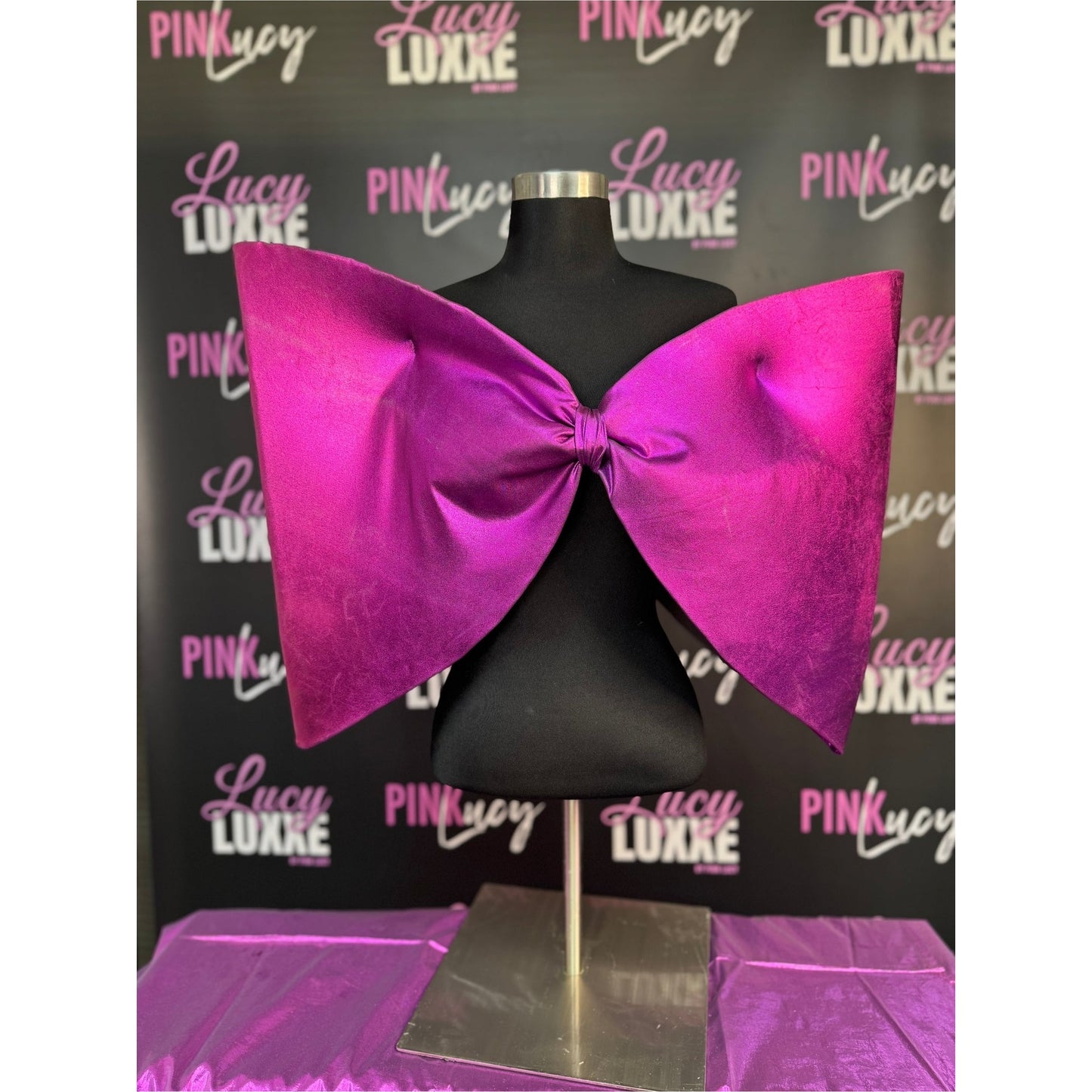 SOLD OUT - Take a Bow- Mystic Magenta / Sample