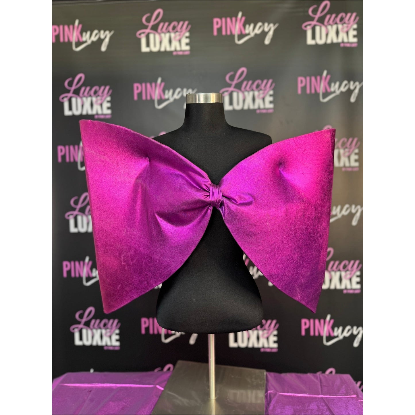 SOLD OUT - Take a Bow- Mystic Magenta / Sample