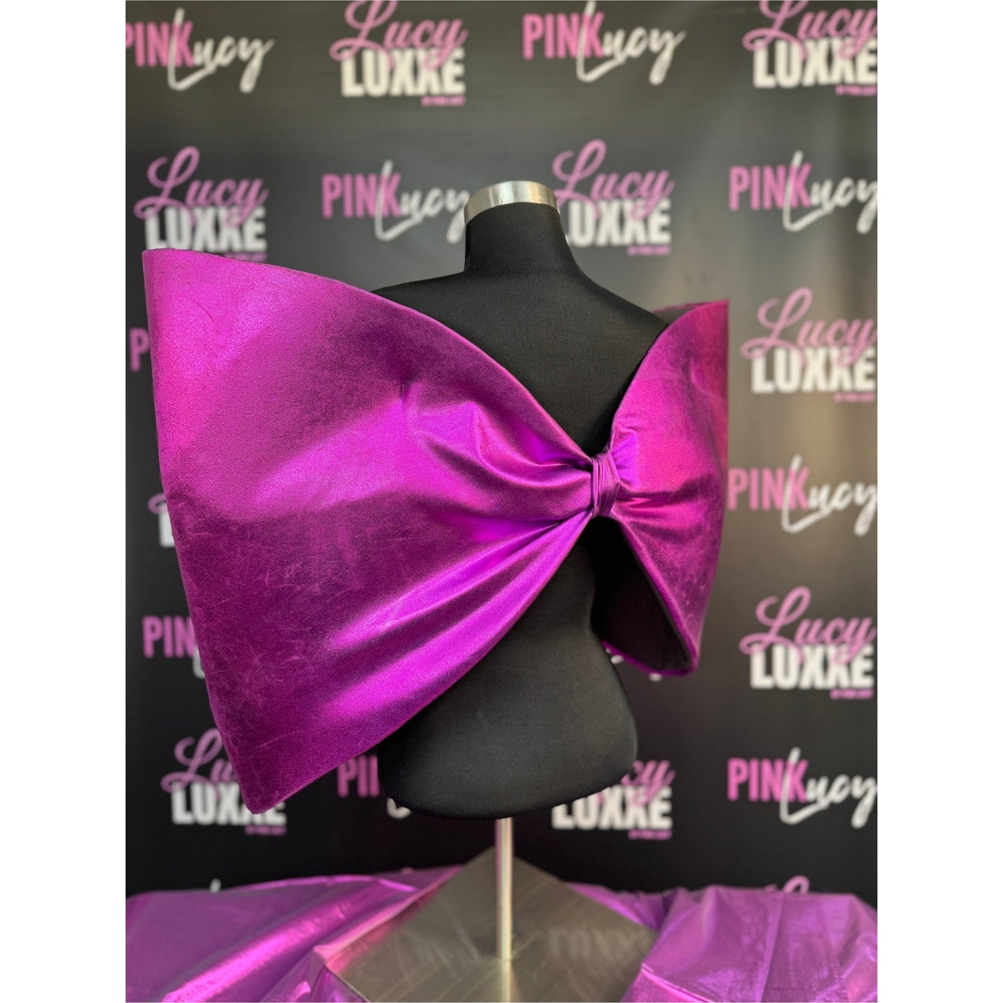 SOLD OUT - Take a Bow- Mystic Magenta / Sample