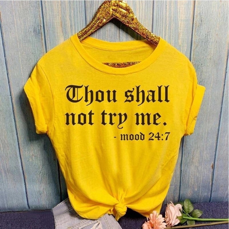 Thou Shall Not Try Me!