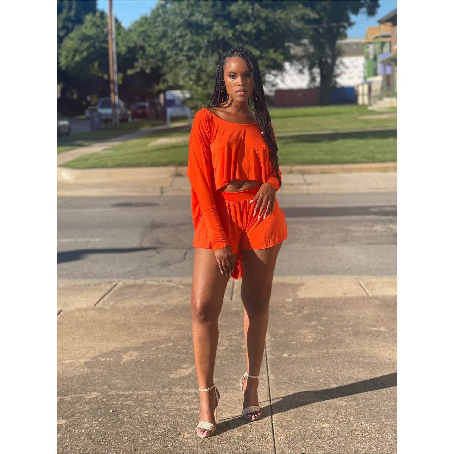 Kick Back - 2 pc Short Set