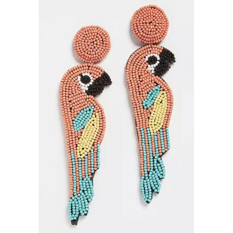 Parrots in Paradise Danglers