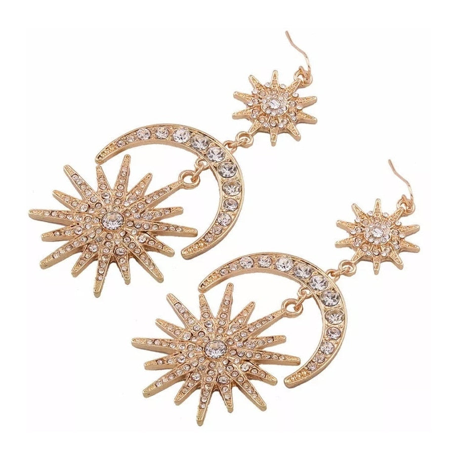 Stars & Crescent Danglers