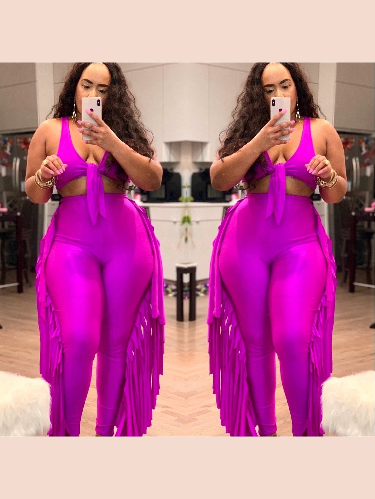 Bettie Paige Fringe Pant