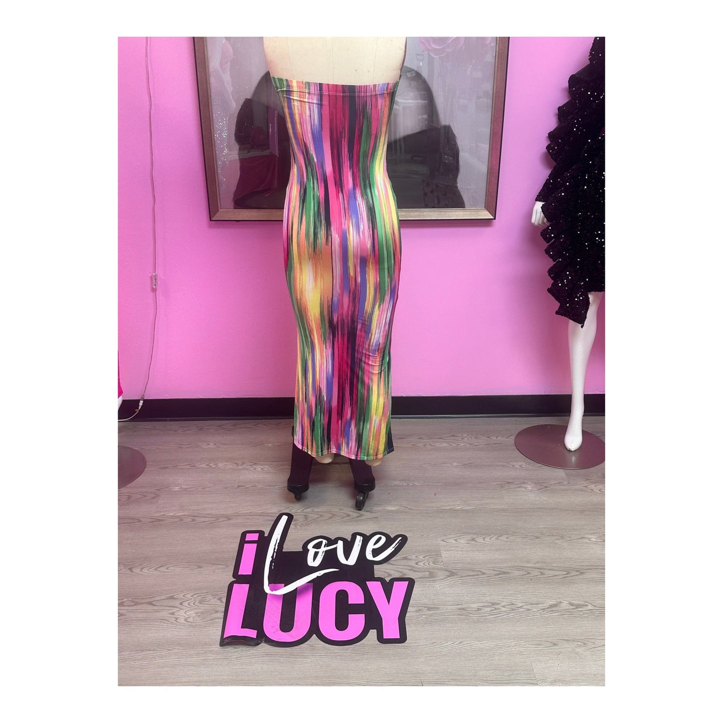 Northern Lights Tube Dress / Sample