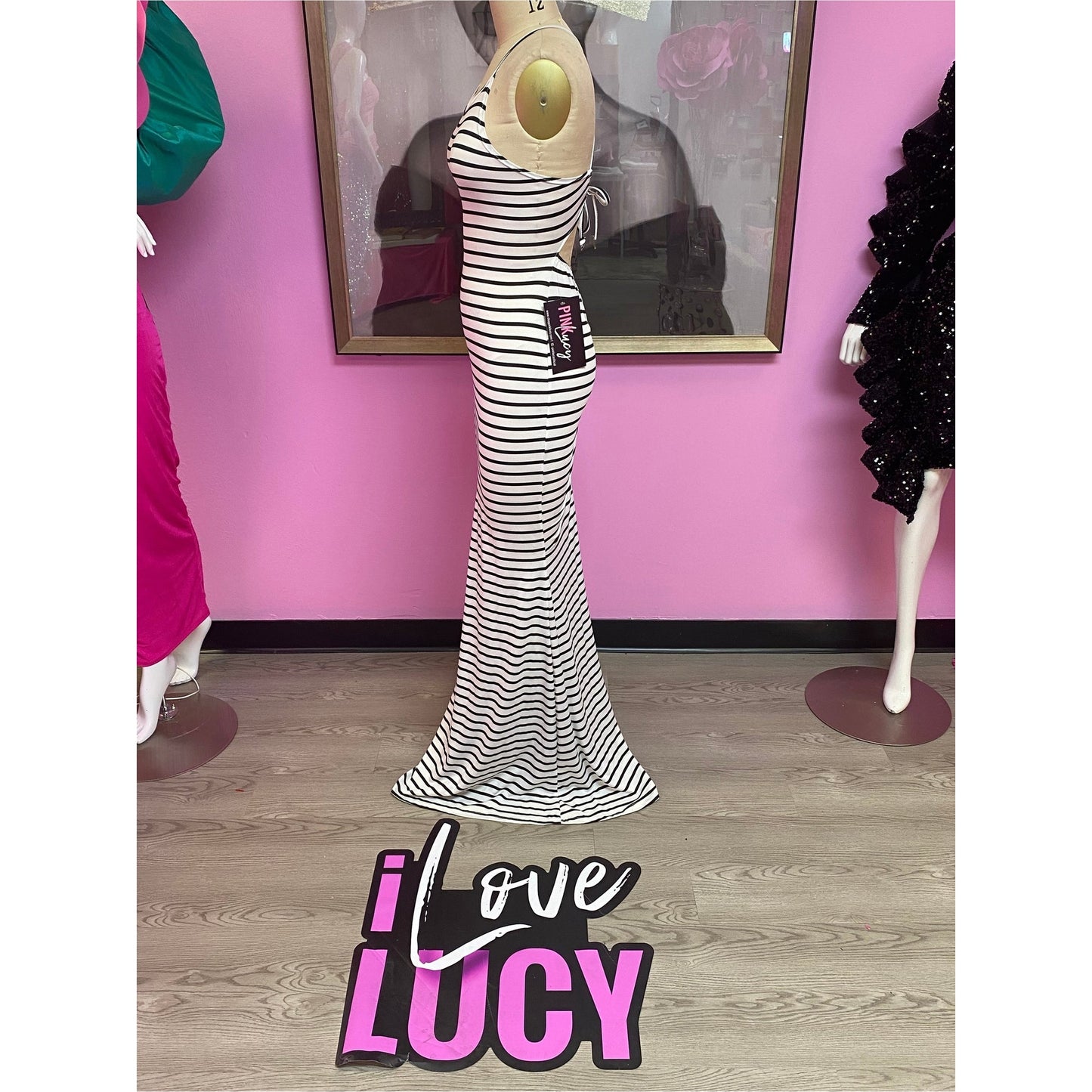 Black and White Sundress / Sample
