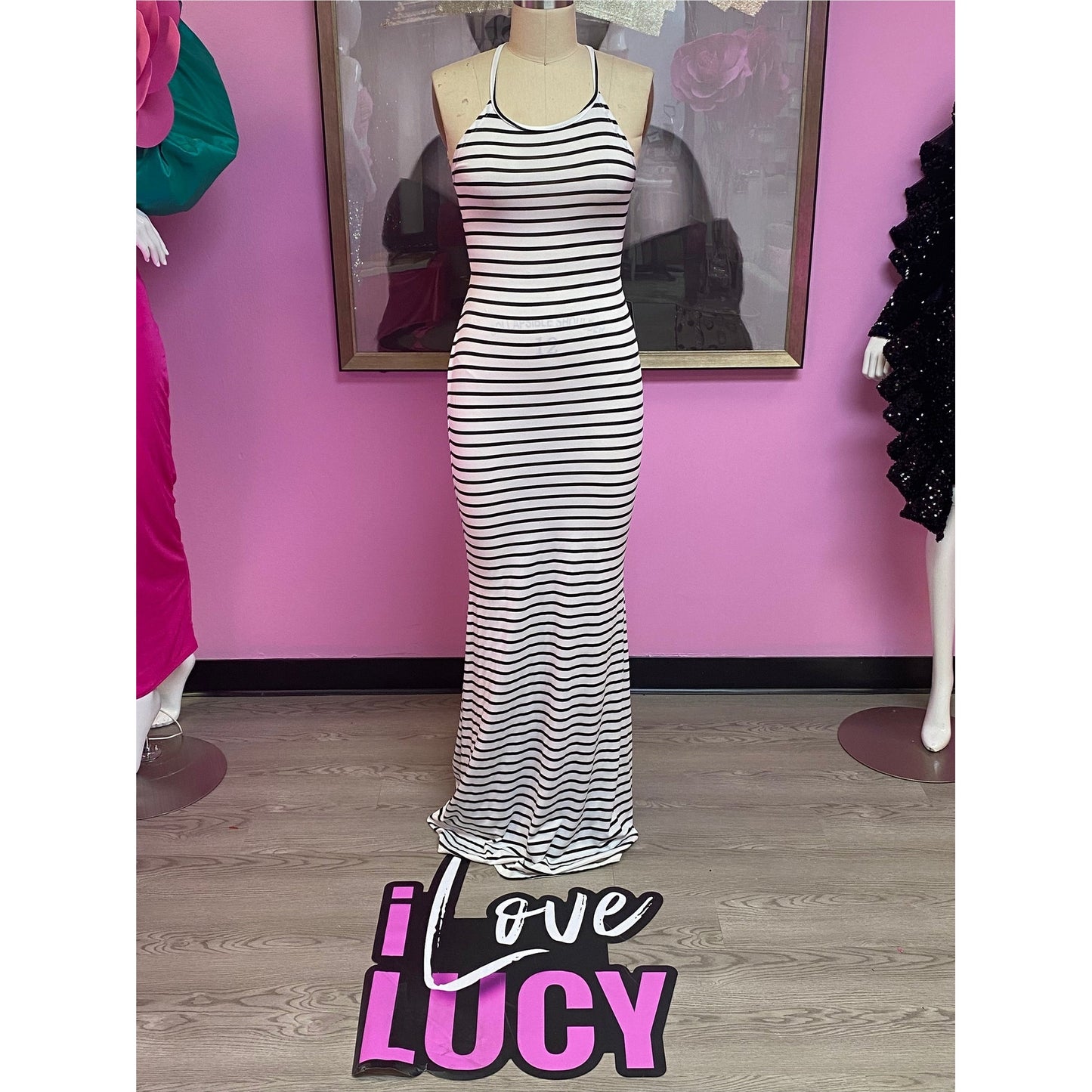 Black and White Sundress / Sample