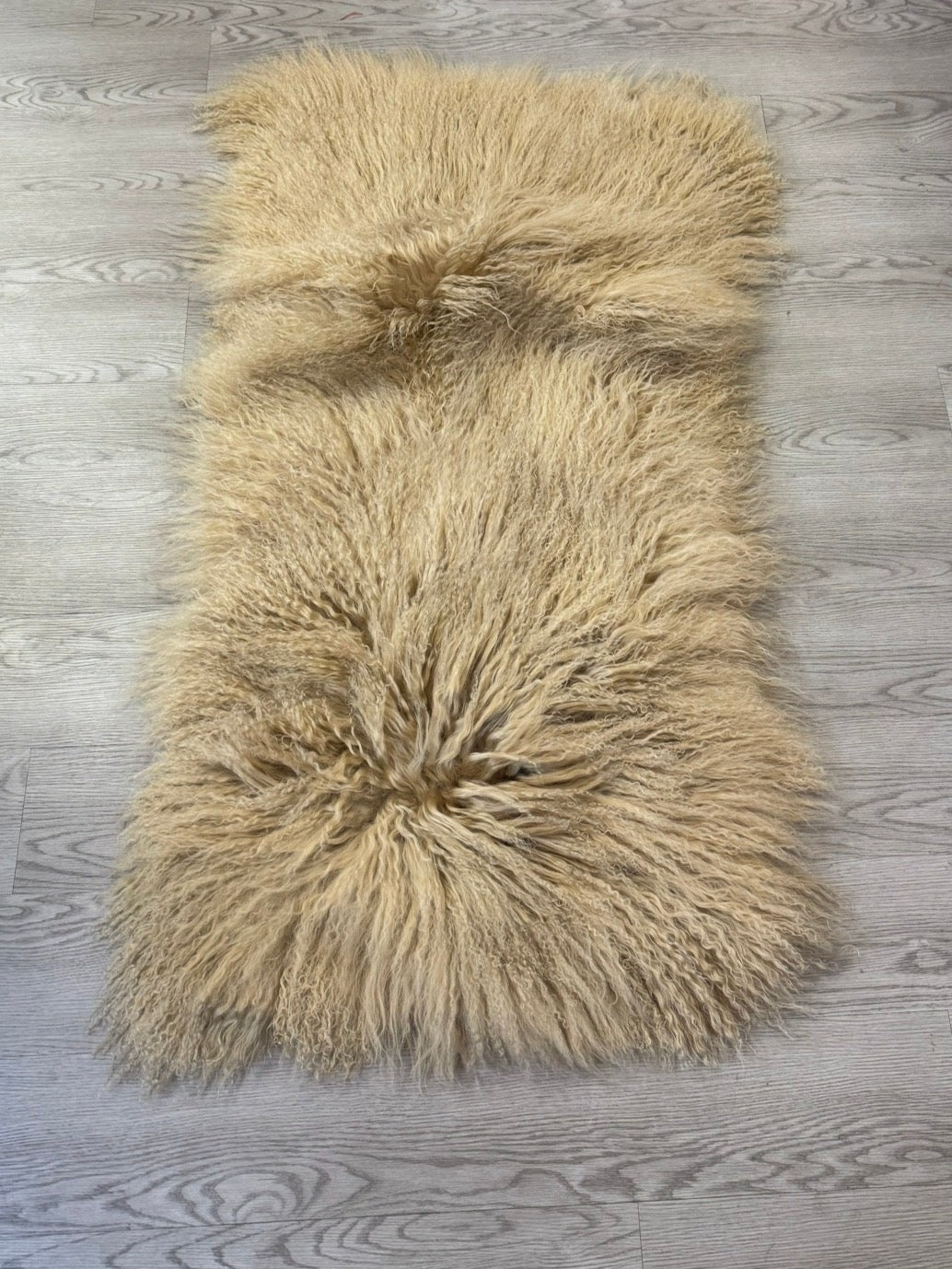 Hear Me Roar - GENUINE Tibetan Lamb Cross Body Oversized Bag