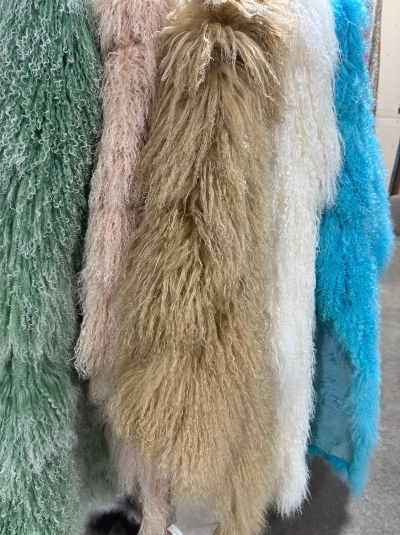 Hear Me Roar - GENUINE Tibetan Lamb Cross Body Oversized Bag