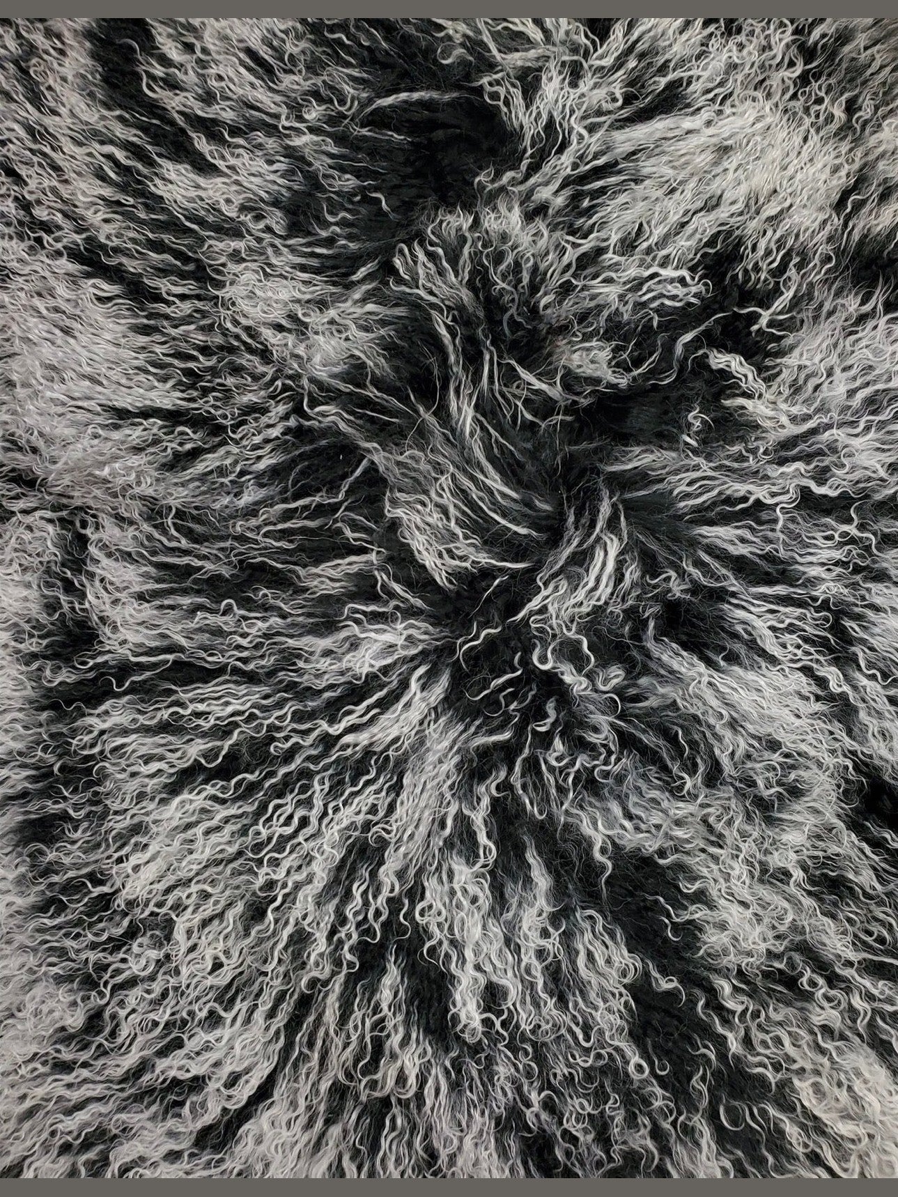 Hear Me Roar - GENUINE Tibetan Lamb Cross Body Oversized Bag