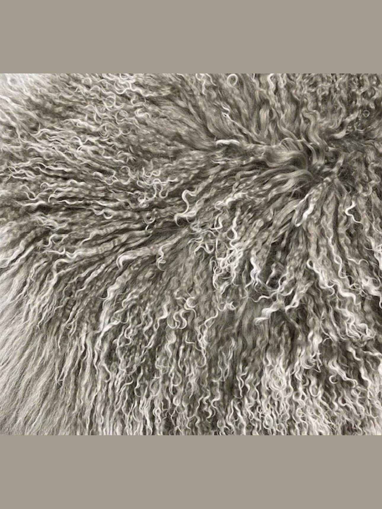 Hear Me Roar - GENUINE Tibetan Lamb Cross Body Oversized Bag