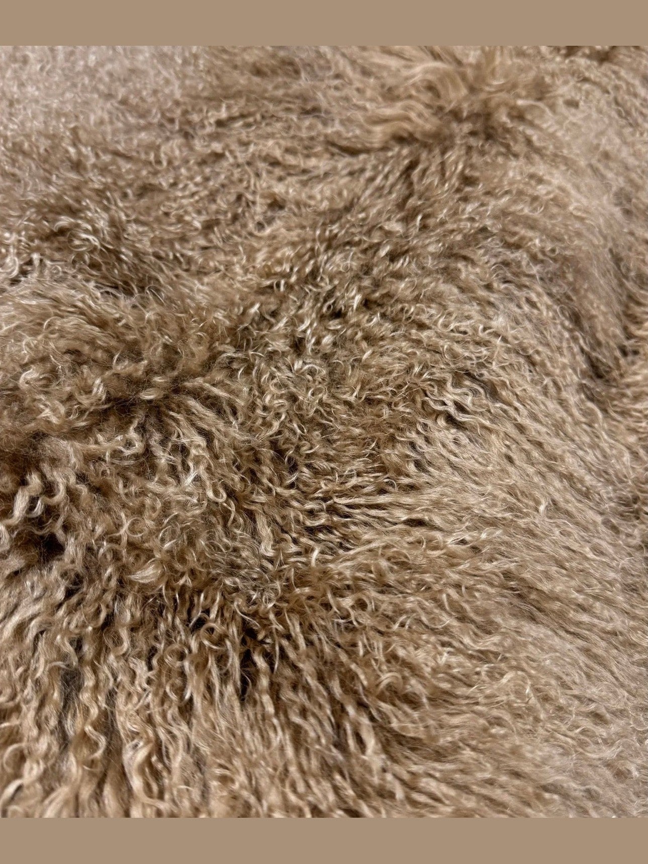 Hear Me Roar - GENUINE Tibetan Lamb Cross Body Oversized Bag