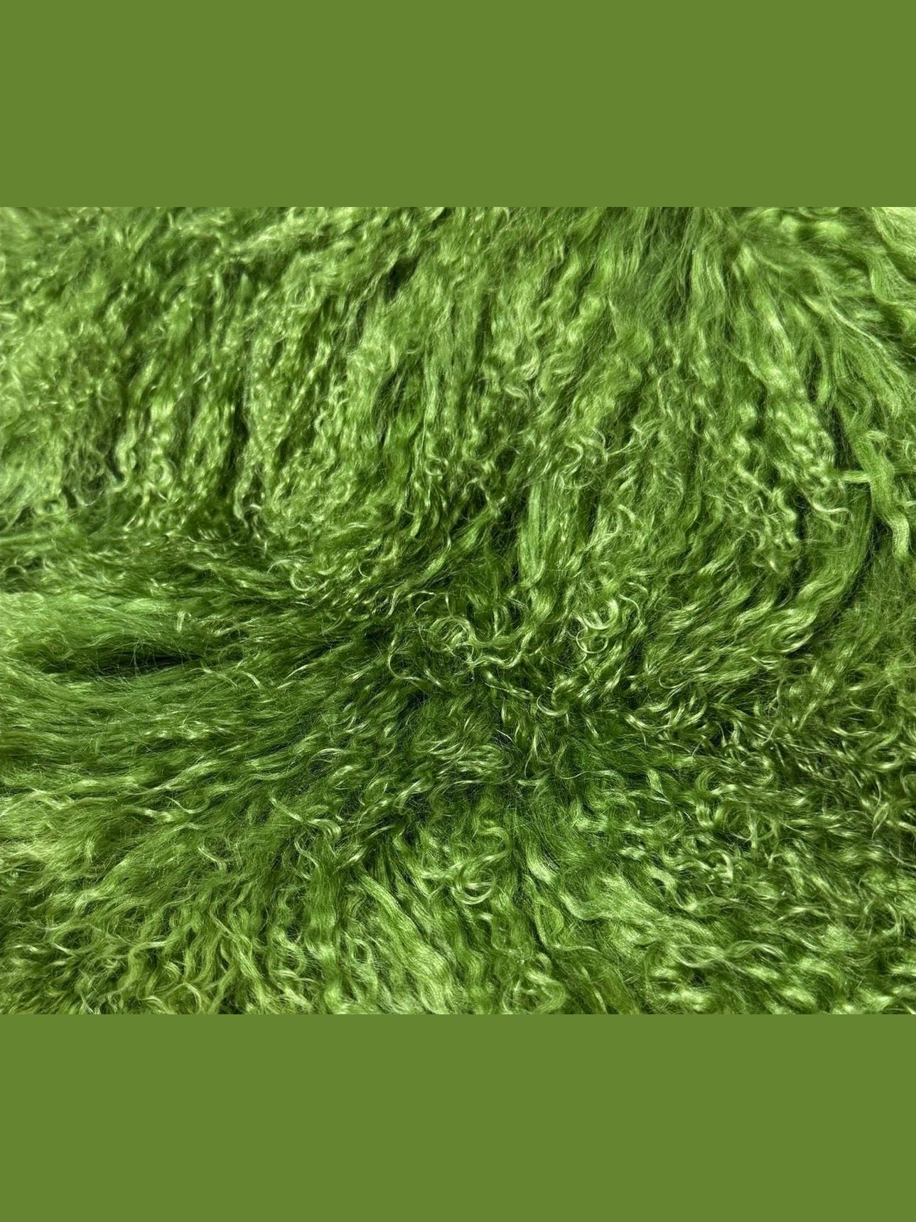 Hear Me Roar - GENUINE Tibetan Lamb Cross Body Oversized Bag