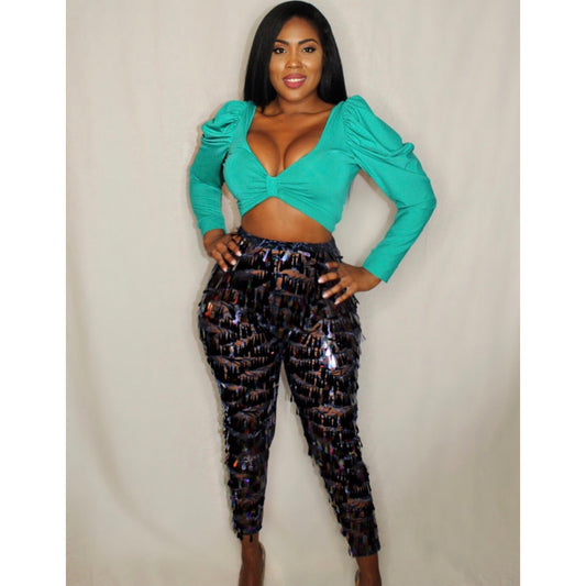 Queen Me Puff Sleeve Top