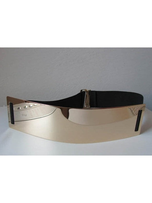 Gold Metal Plate Belt